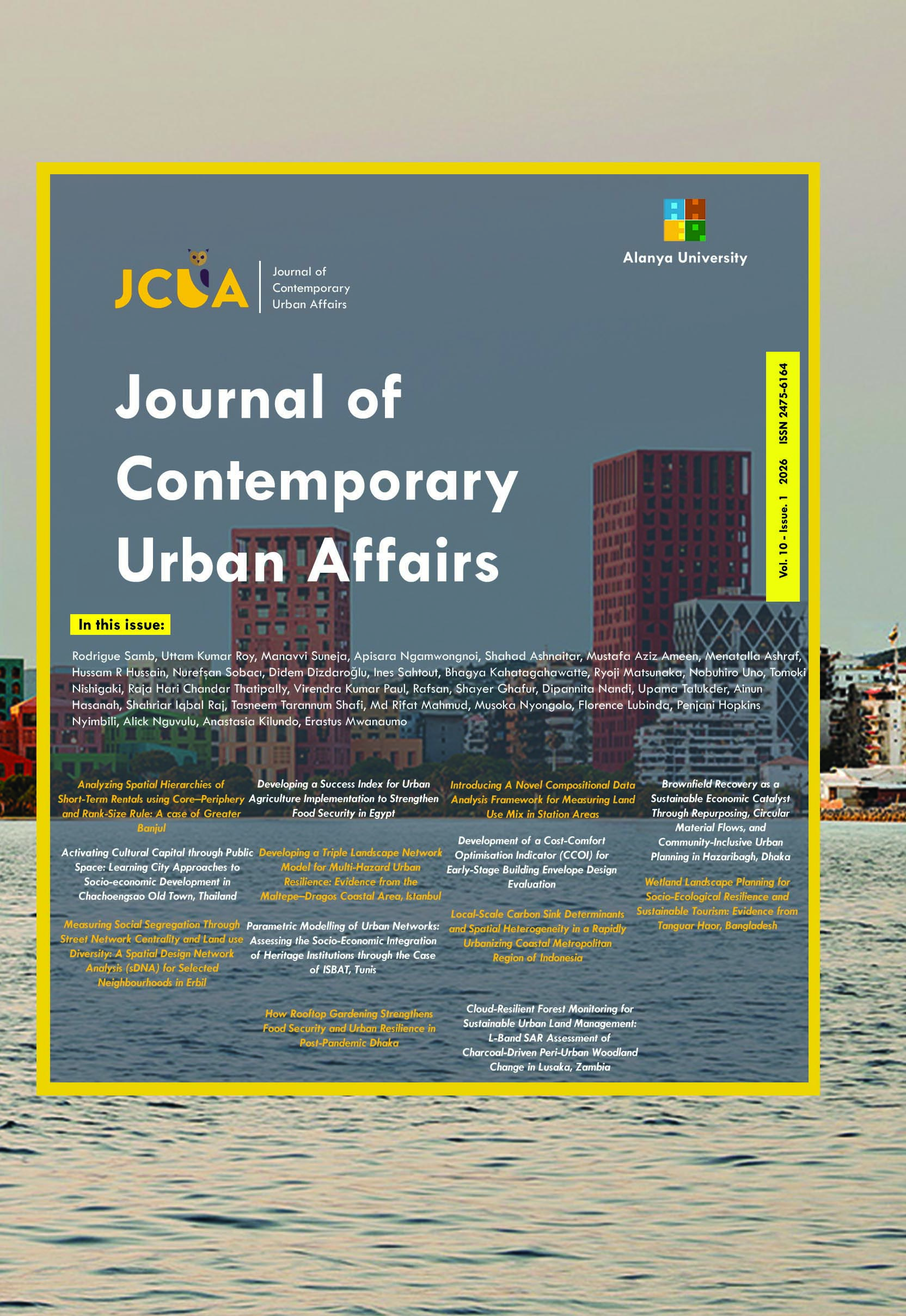 					View Vol. 10 No. 1 (2026): Journal of Contemporary Urban Affairs
				